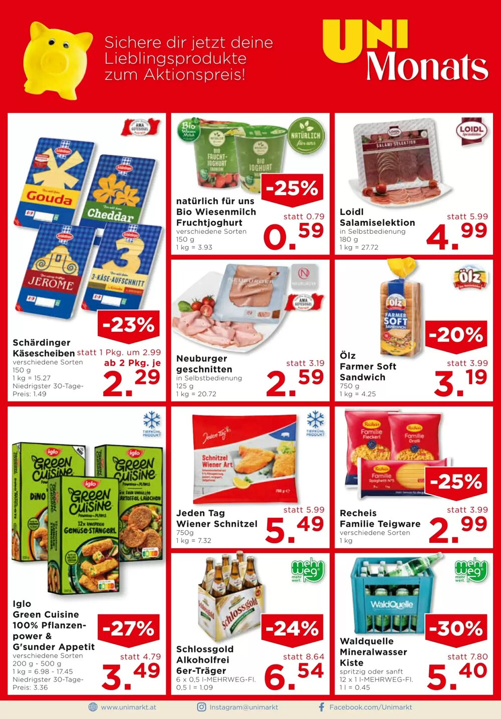 Unimarkt Flugblatt (ab 30.12.2025) - Angebote und Prospekt - Seite 6