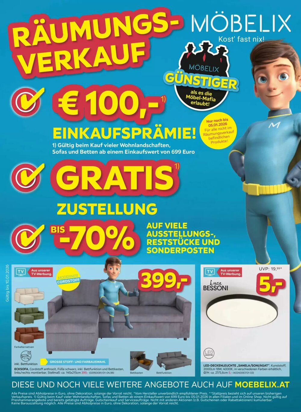 Möbelix Flugblatt (ab 30.12.2025) - Angebote und Prospekt - Seite 1