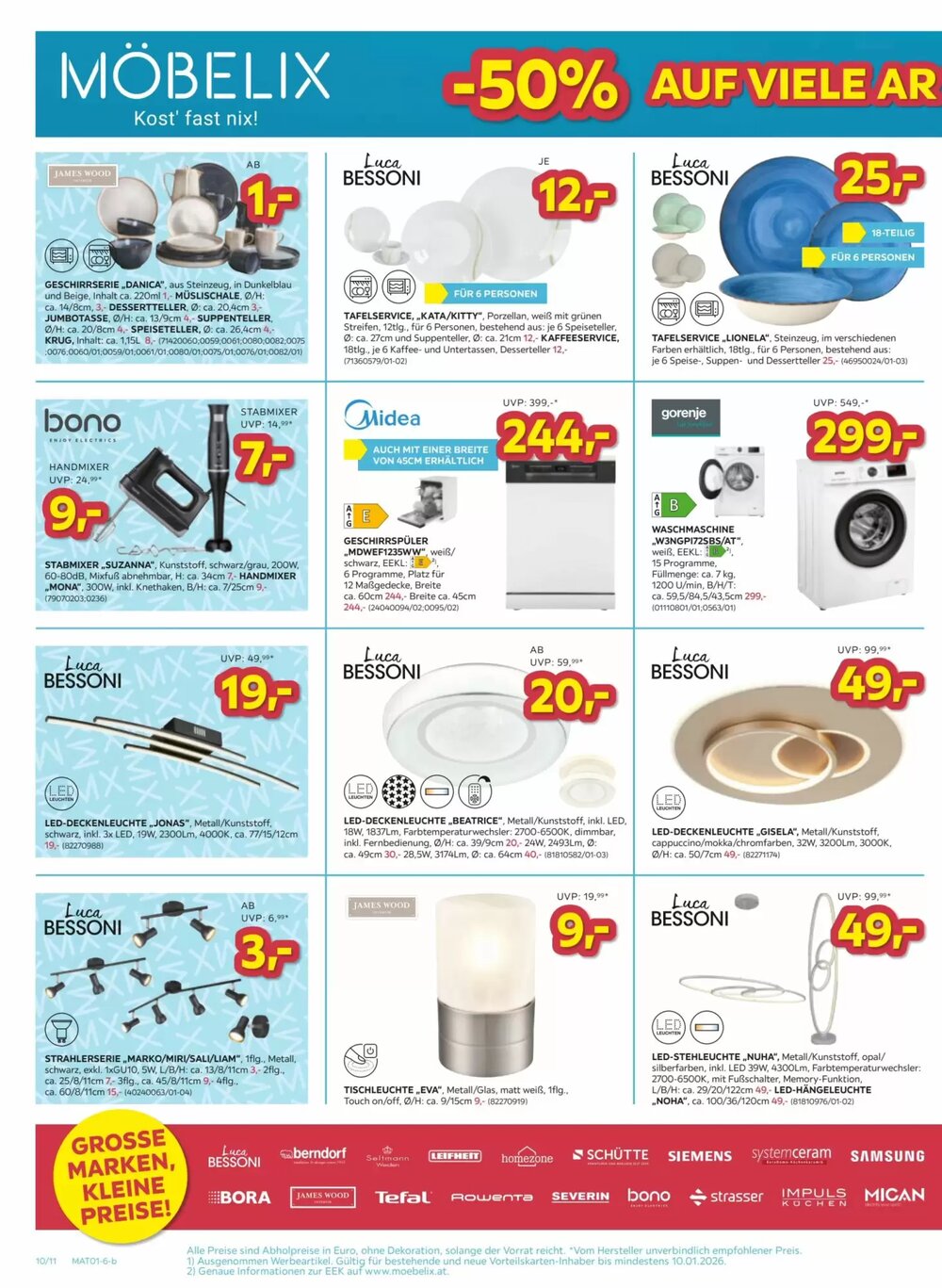 Möbelix Flugblatt (ab 30.12.2025) - Angebote und Prospekt - Seite 10