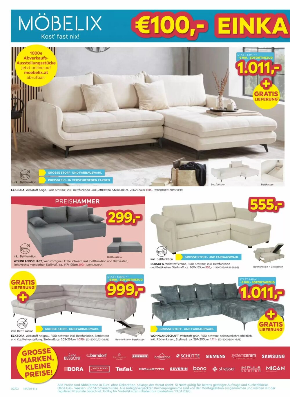 Möbelix Flugblatt (ab 30.12.2025) - Angebote und Prospekt - Seite 2