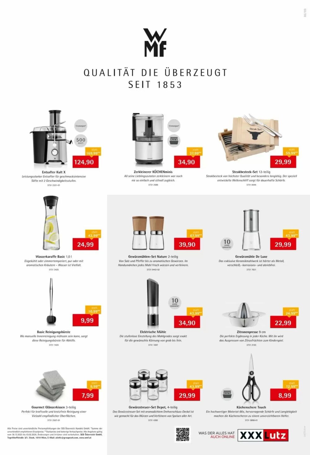 XXXLutz Flugblatt (ab 30.12.2025) - Angebote und Prospekt - Seite 3