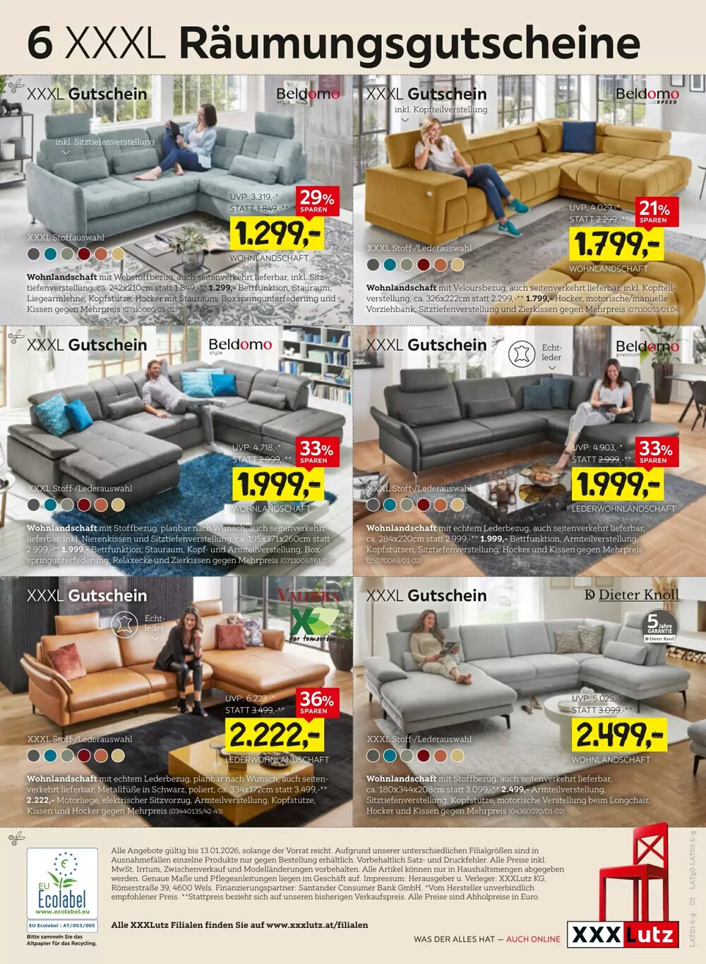 XXXLutz Flugblatt (ab 30.12.2025) - Angebote und Prospekt - Seite 2