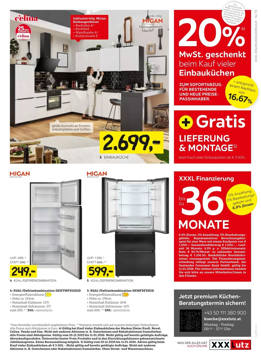 XXXLutz Flugblatt (ab 30.12.2025) - Angebote und Prospekt - Seite 15