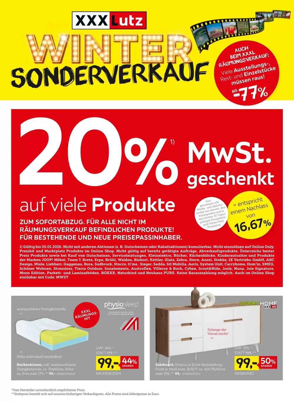 XXXLutz Flugblatt (ab 30.12.2025) - Angebote und Prospekt - Seite 2