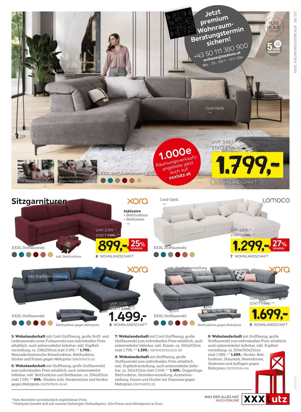 XXXLutz Flugblatt (ab 30.12.2025) - Angebote und Prospekt - Seite 7