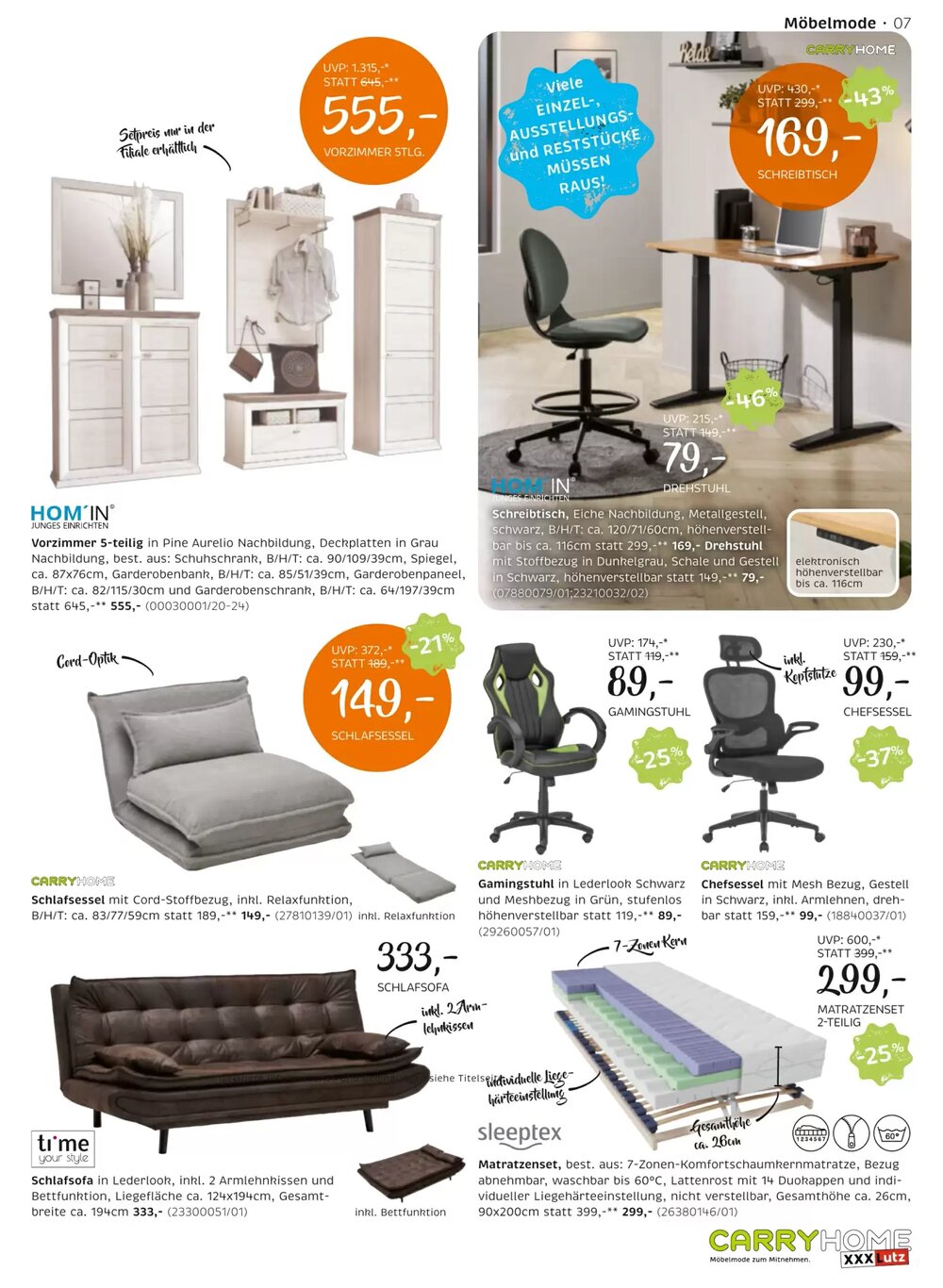 XXXLutz Flugblatt (ab 30.12.2025) - Angebote und Prospekt - Seite 7