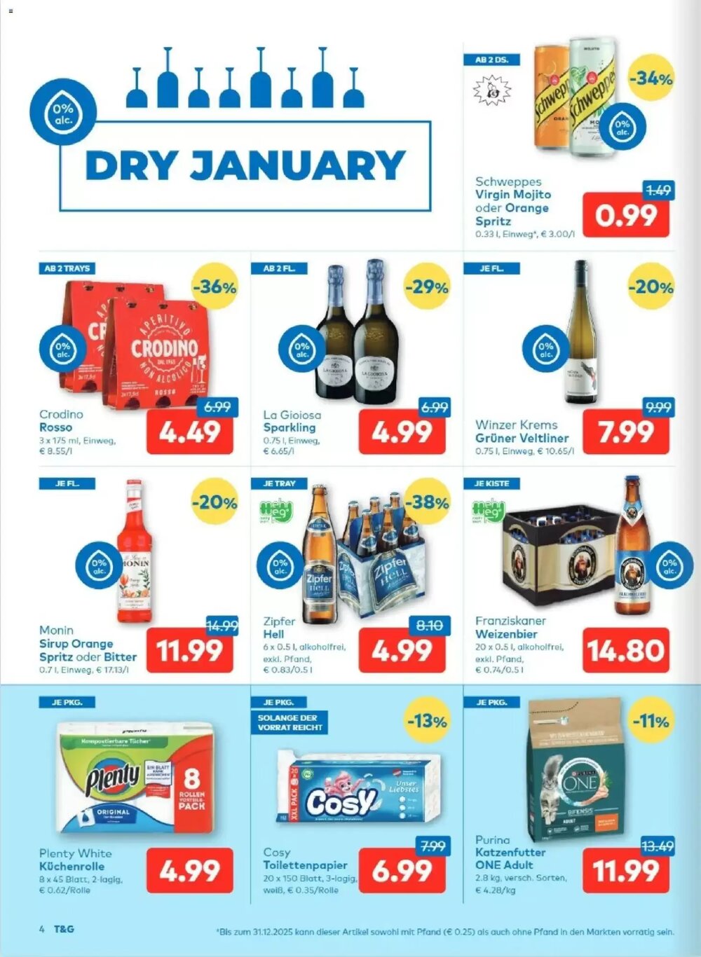 T&G Flugblatt (ab 31.12.2025) - Angebote und Prospekt - Seite 4