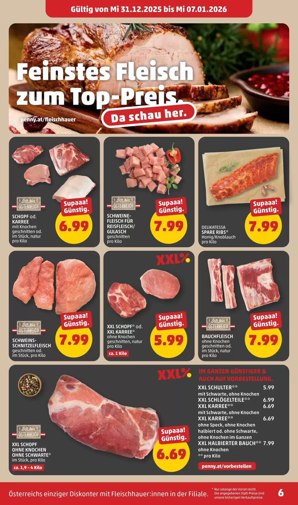 PENNY Flugblatt (ab 31.12.2025) - Angebote und Prospekt - Seite 6