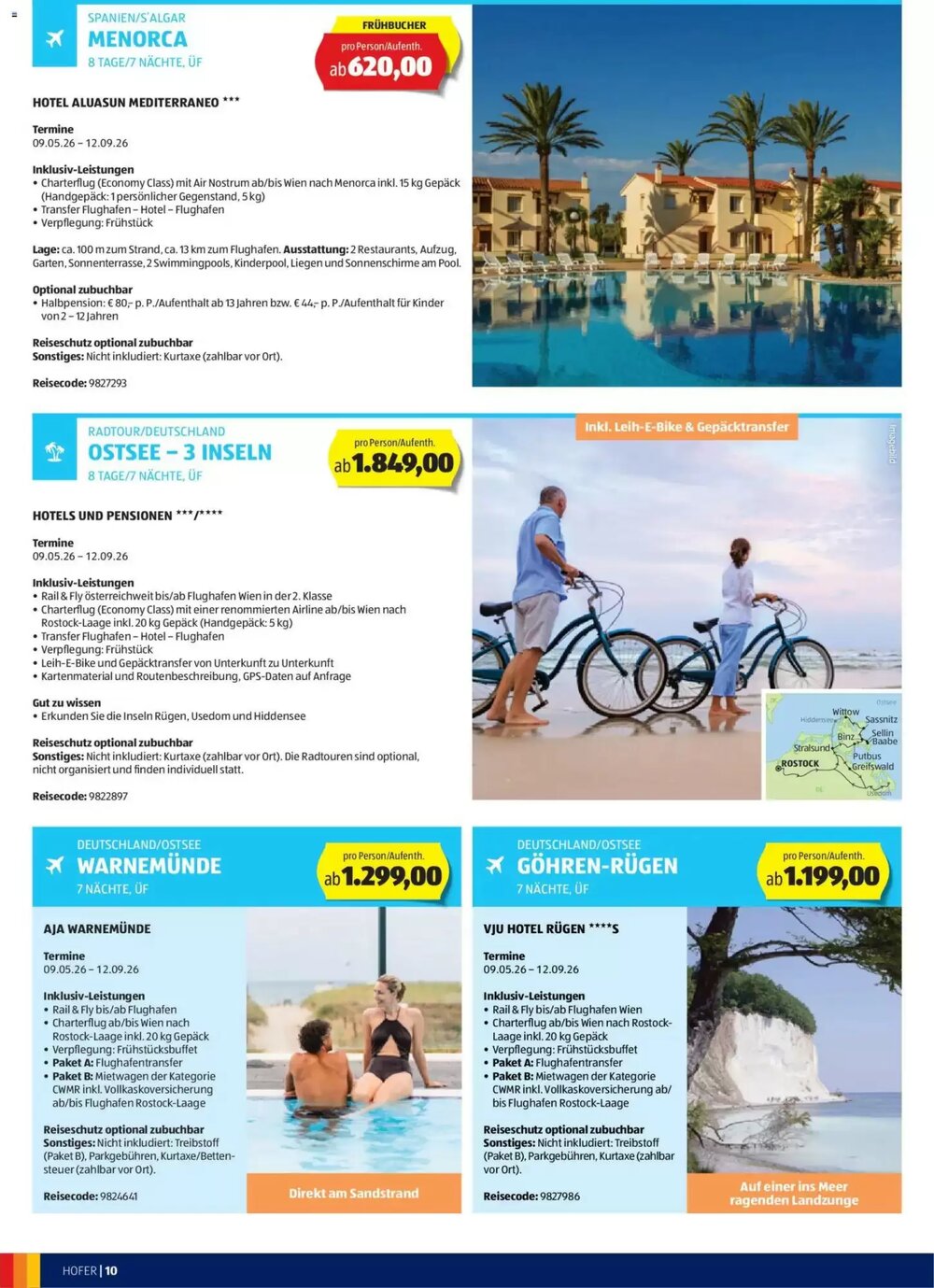 Hofer Reisen Flugblatt (ab 31.12.2025) - Angebote und Prospekt - Seite 10