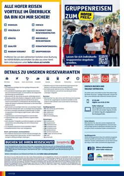 Hofer Reisen Flugblatt (ab 31.12.2025) - Angebote und Prospekt - Seite 2