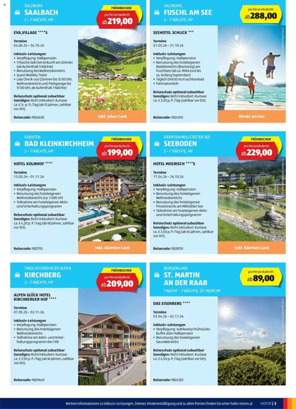 Hofer Reisen Flugblatt (ab 31.12.2025) - Angebote und Prospekt - Seite 3