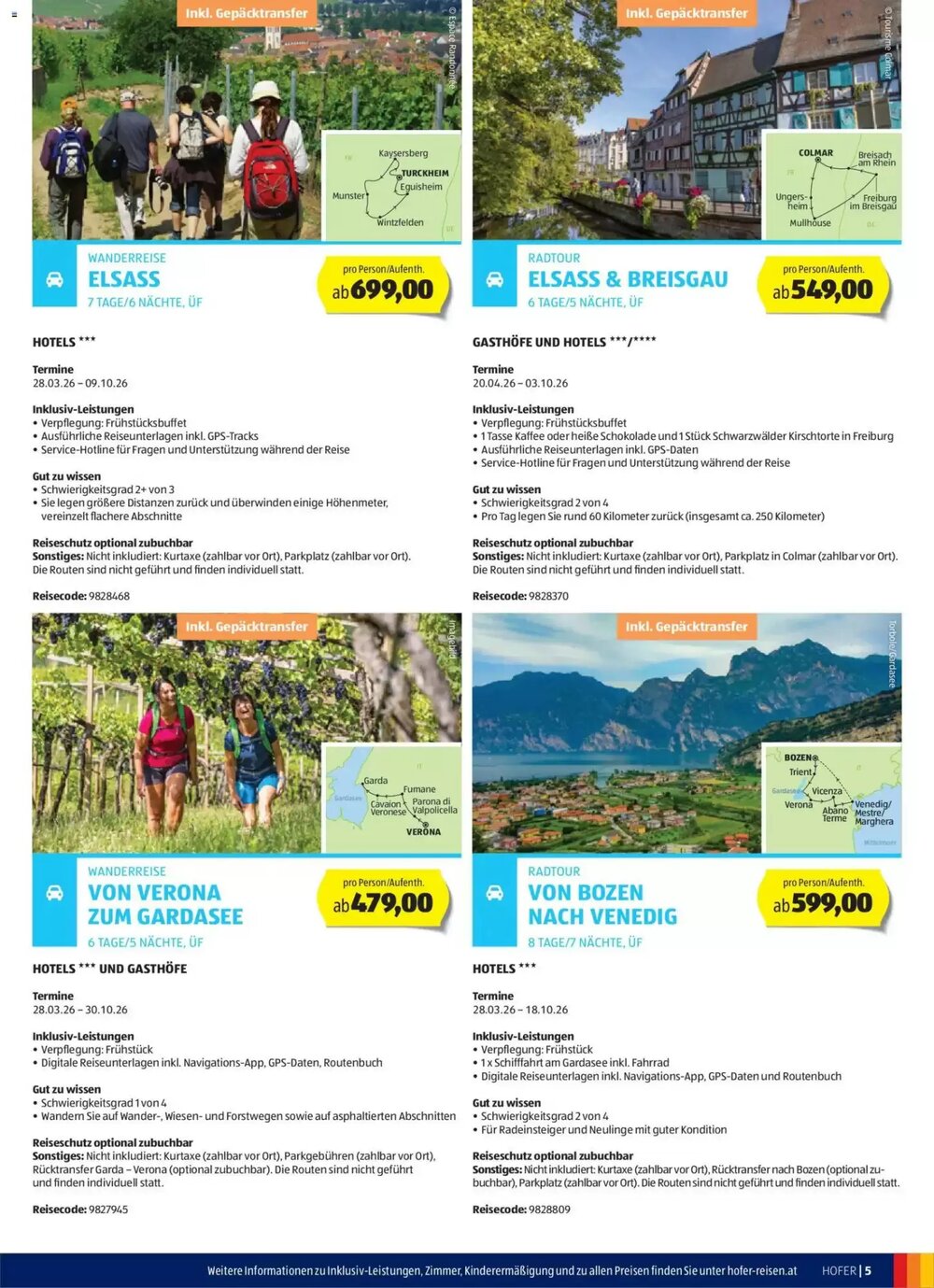 Hofer Reisen Flugblatt (ab 31.12.2025) - Angebote und Prospekt - Seite 5