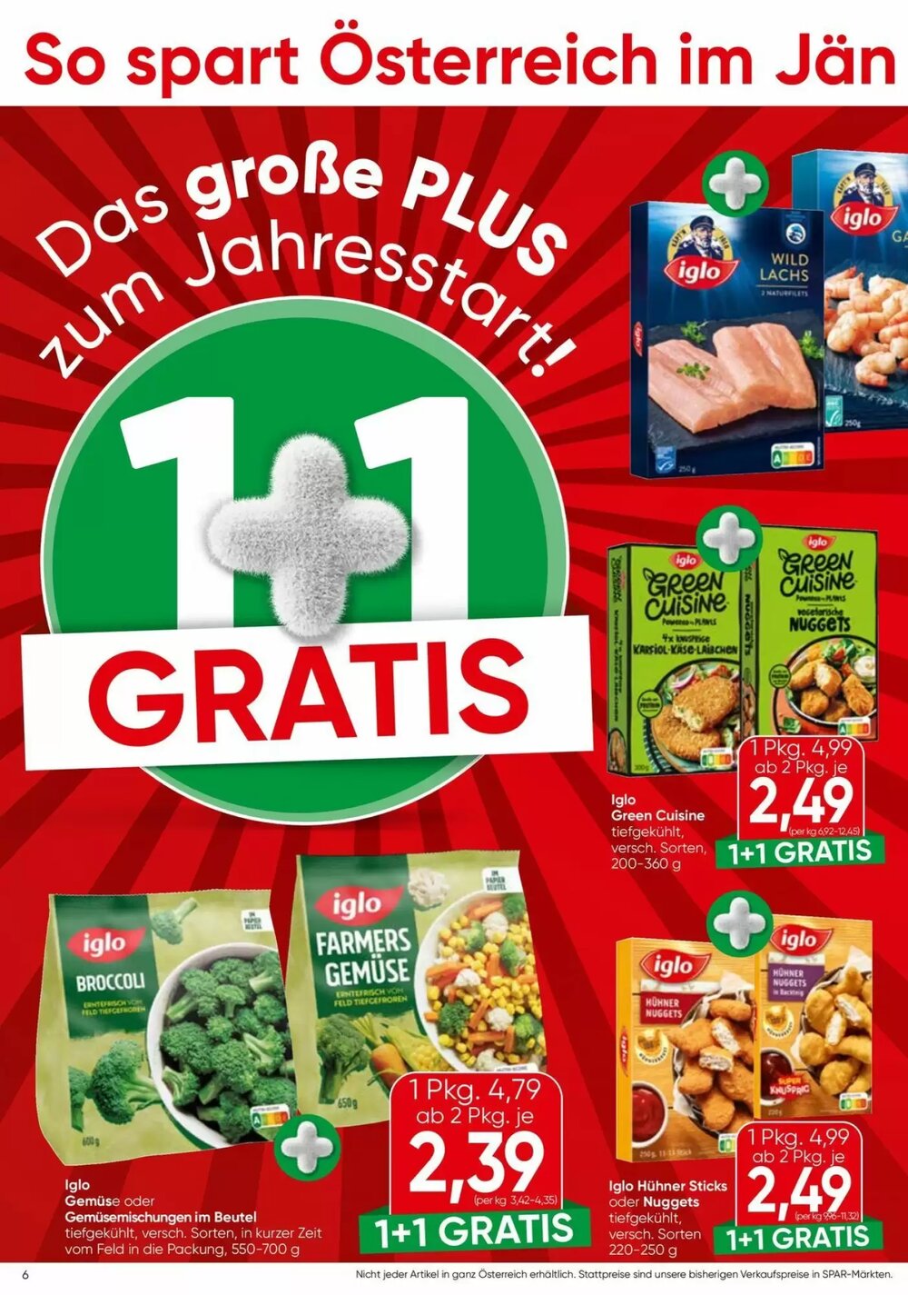 Eurospar Flugblatt (ab 31.12.2025) - Angebote und Prospekt - Seite 6