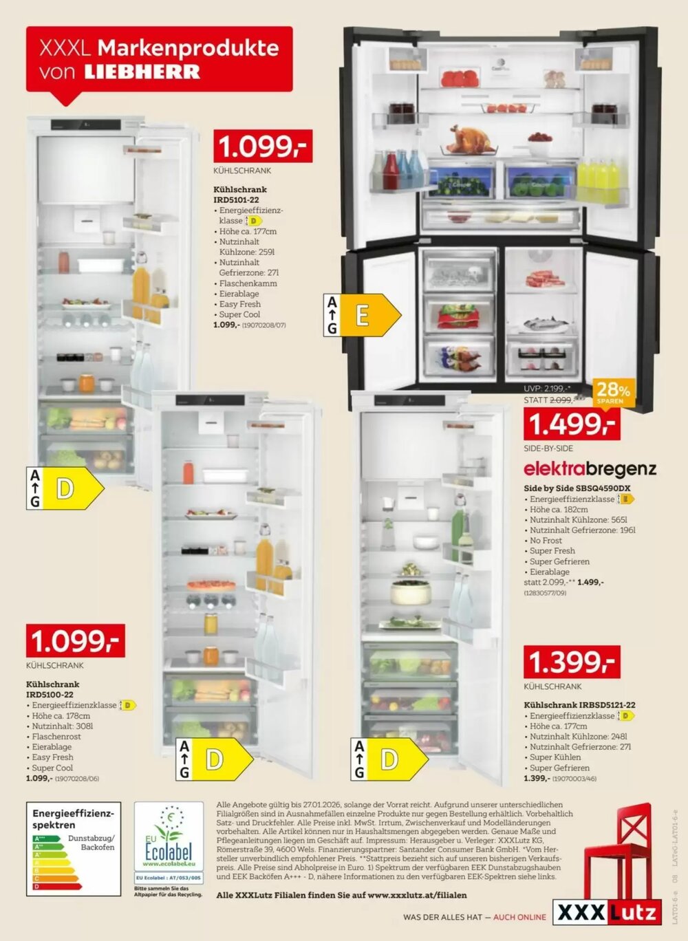 XXXLutz Flugblatt (ab 31.12.2025) - Angebote und Prospekt - Seite 8