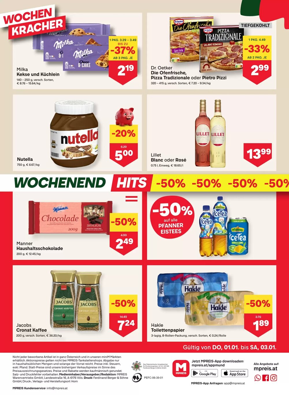 MPreis Flugblatt (ab 01.01.2026) - Angebote und Prospekt - Seite 12