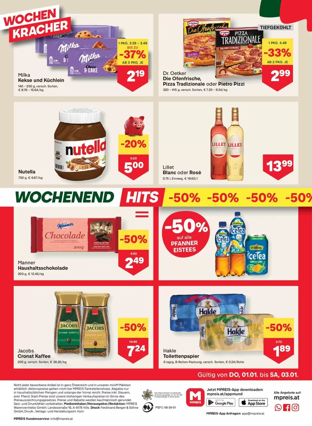 MPreis Flugblatt (ab 01.01.2026) - Angebote und Prospekt - Seite 12