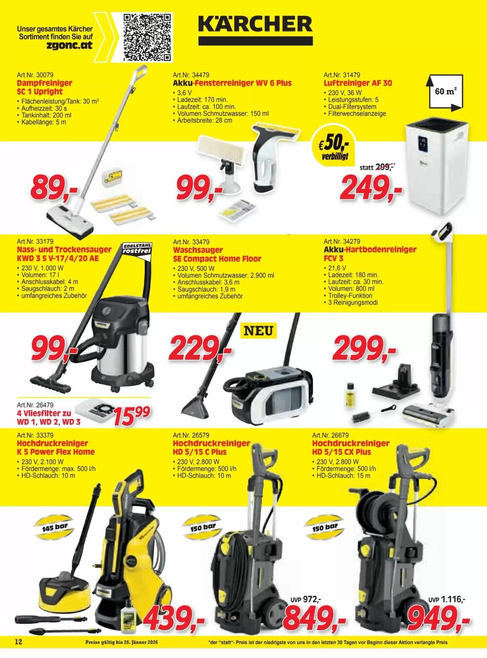 Zgonc Flugblatt (ab 01.01.2026) - Angebote und Prospekt - Seite 12