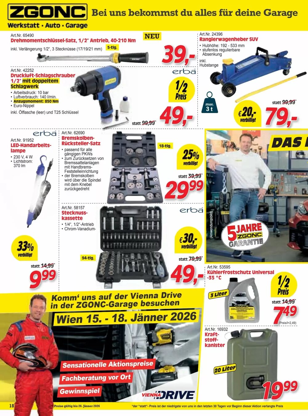 Zgonc Flugblatt (ab 01.01.2026) - Angebote und Prospekt - Seite 18