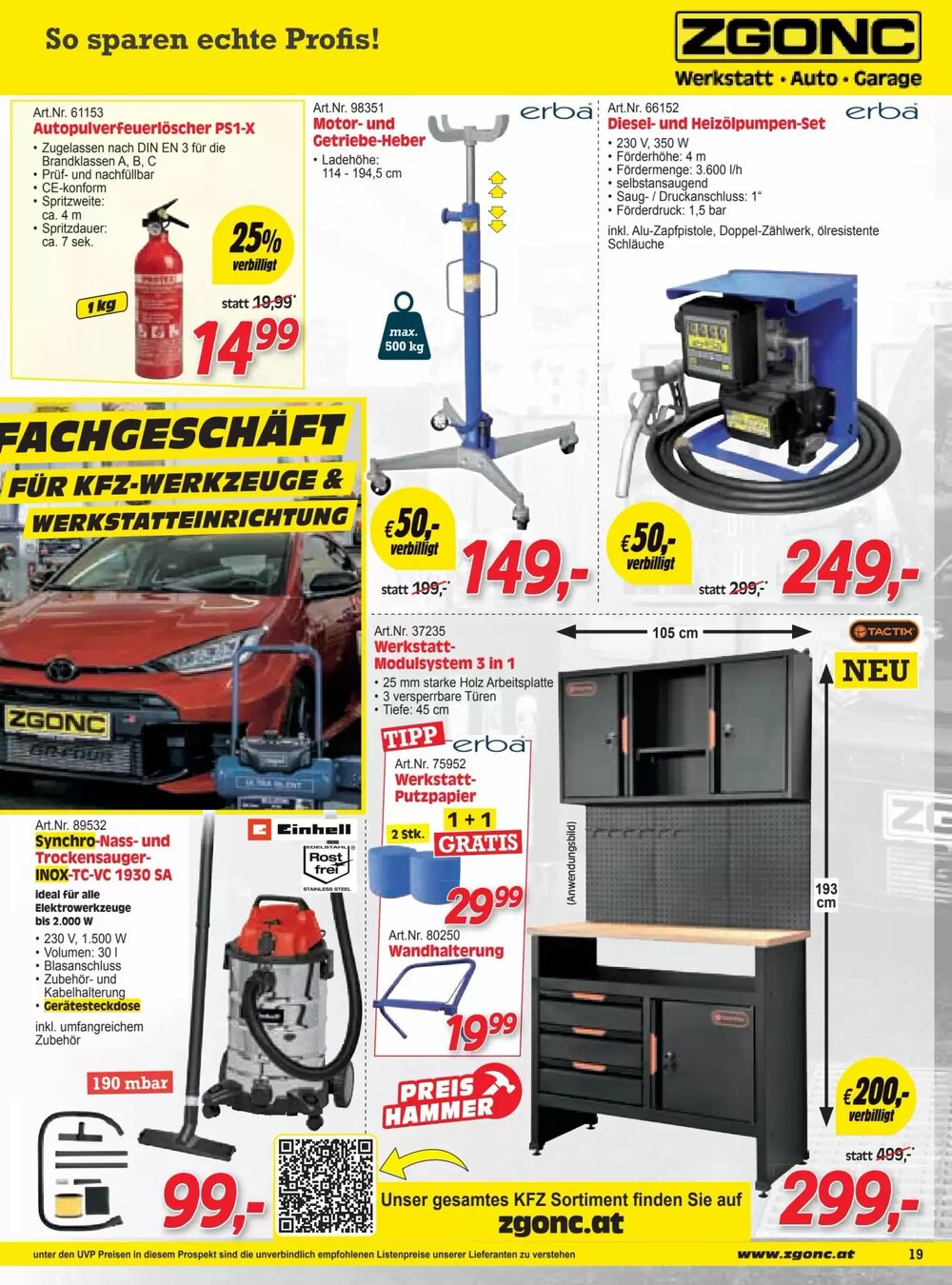 Zgonc Flugblatt (ab 01.01.2026) - Angebote und Prospekt - Seite 19