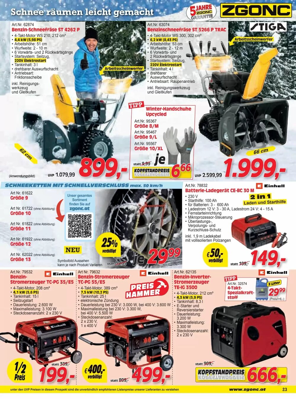 Zgonc Flugblatt (ab 01.01.2026) - Angebote und Prospekt - Seite 23