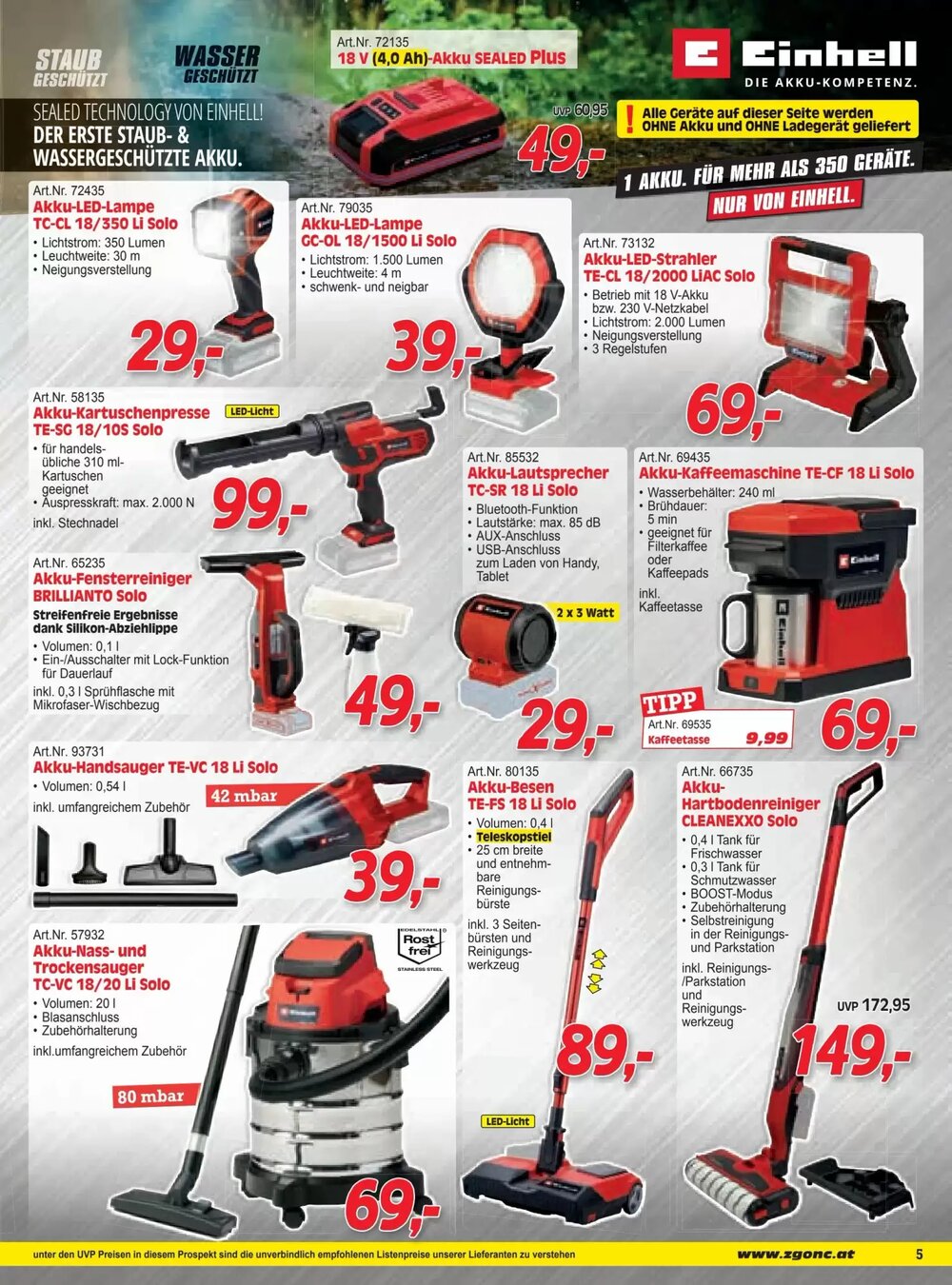 Zgonc Flugblatt (ab 01.01.2026) - Angebote und Prospekt - Seite 5