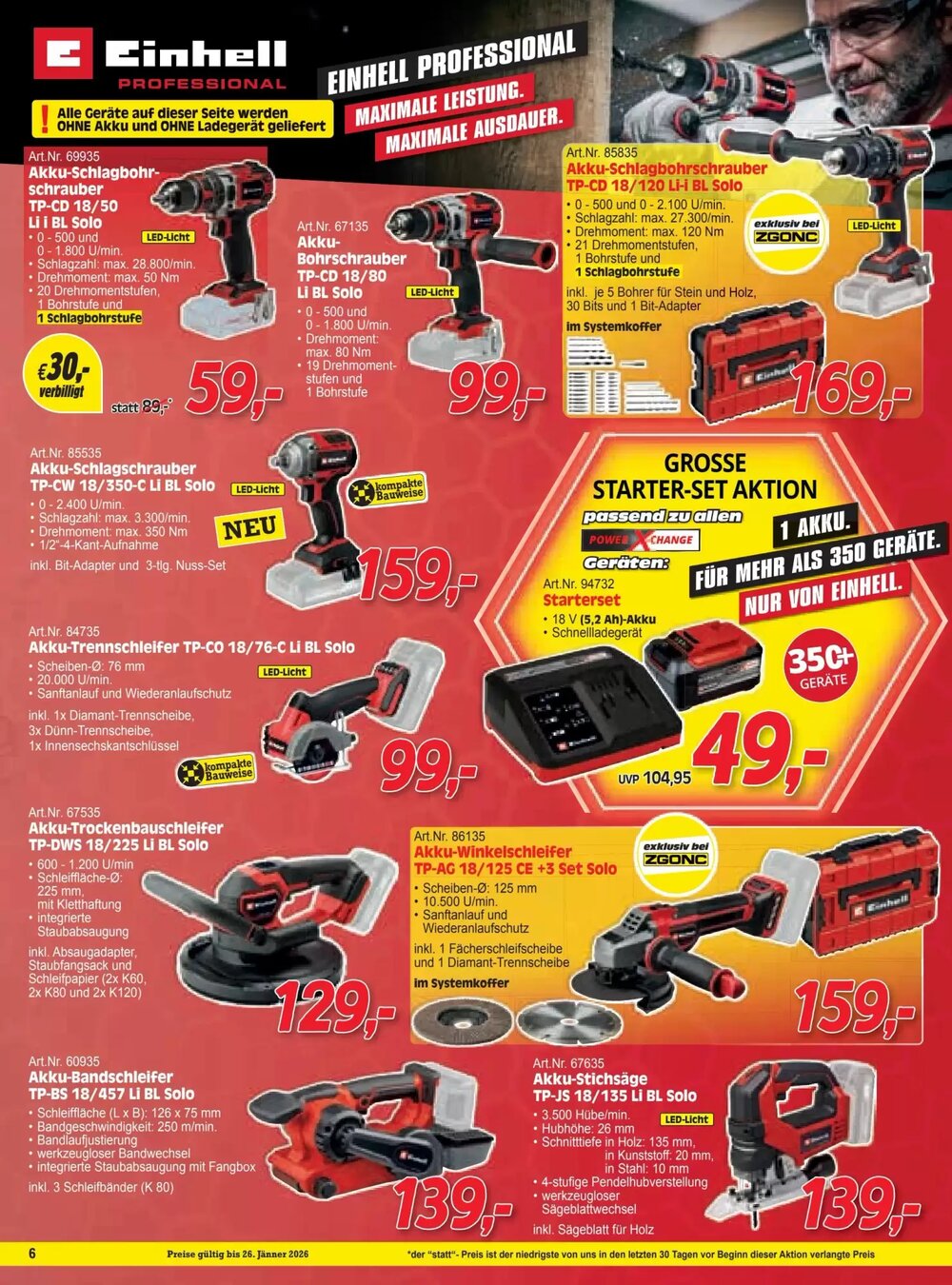 Zgonc Flugblatt (ab 01.01.2026) - Angebote und Prospekt - Seite 6