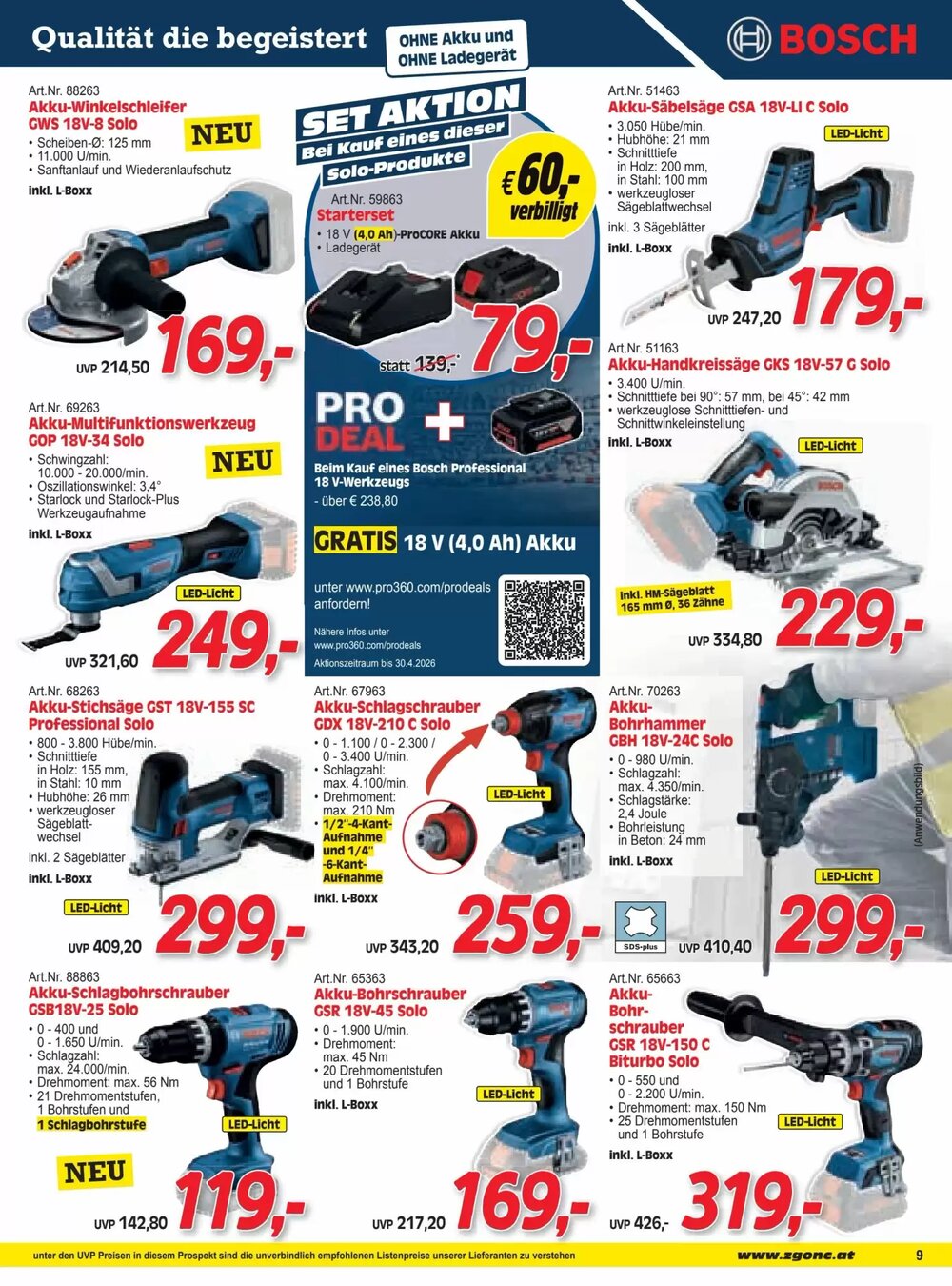 Zgonc Flugblatt (ab 01.01.2026) - Angebote und Prospekt - Seite 9