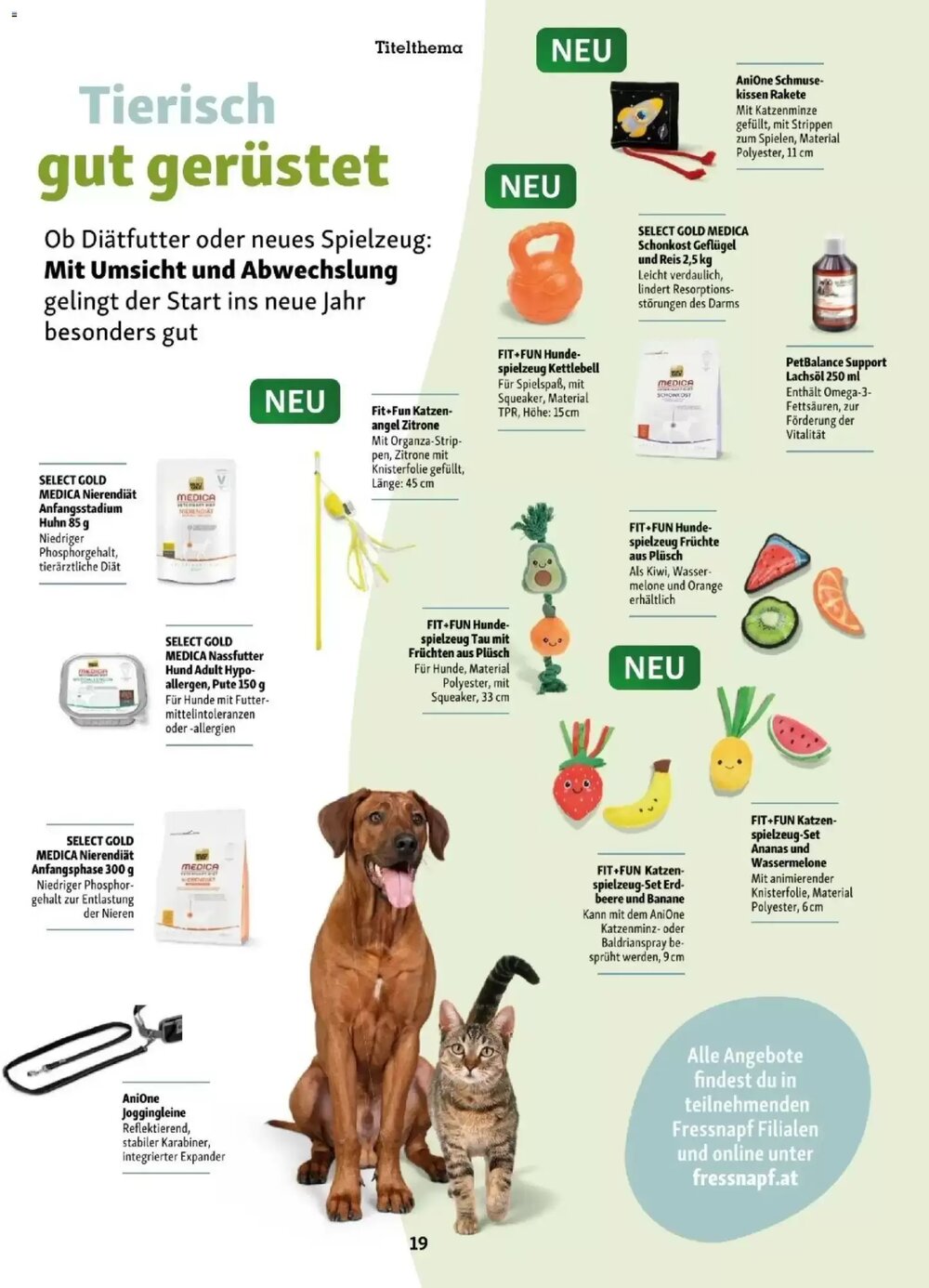 Fressnapf Flugblatt (ab 01.01.2026) - Angebote und Prospekt - Seite 19