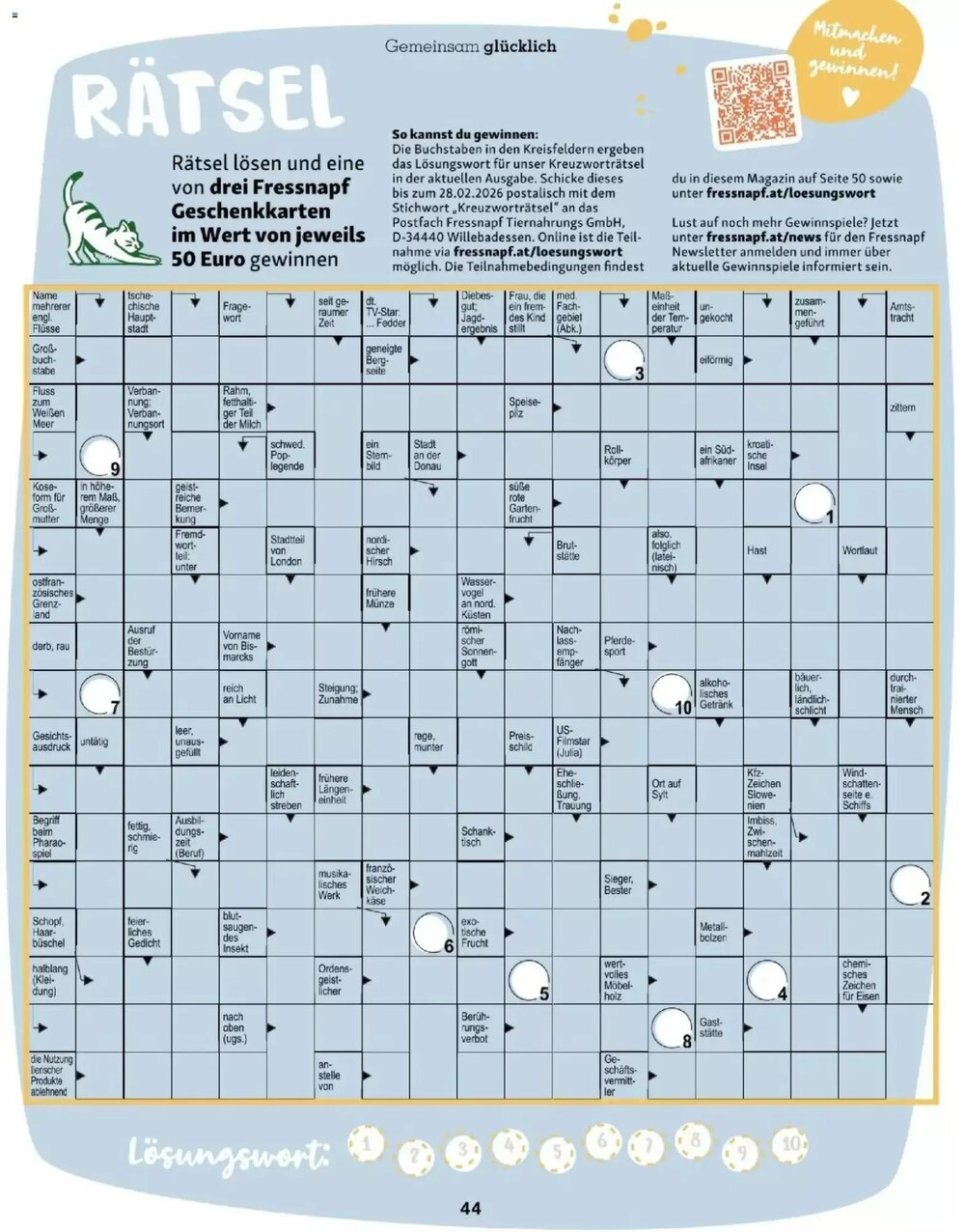 Fressnapf Flugblatt (ab 01.01.2026) - Angebote und Prospekt - Seite 44