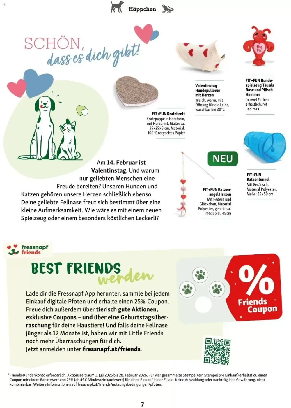 Fressnapf Flugblatt (ab 01.01.2026) - Angebote und Prospekt - Seite 7