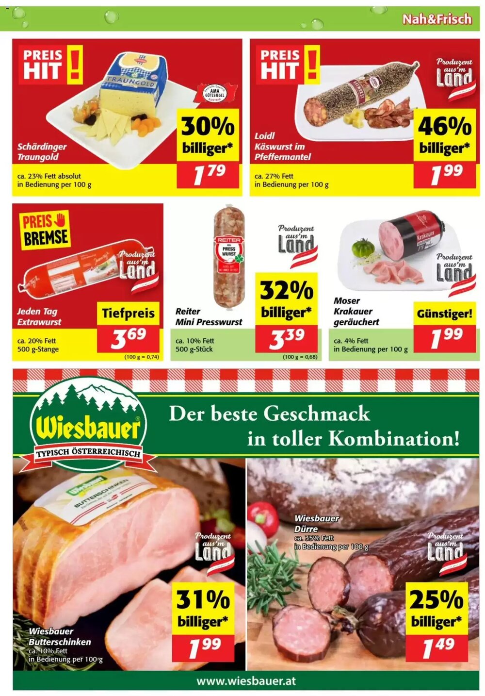 Nah&Frisch Flugblatt (ab 02.01.2026) - Angebote und Prospekt - Seite 3