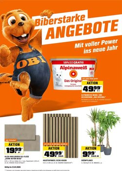 OBI Flugblatt (ab 02.01.2026) - Angebote und Prospekt