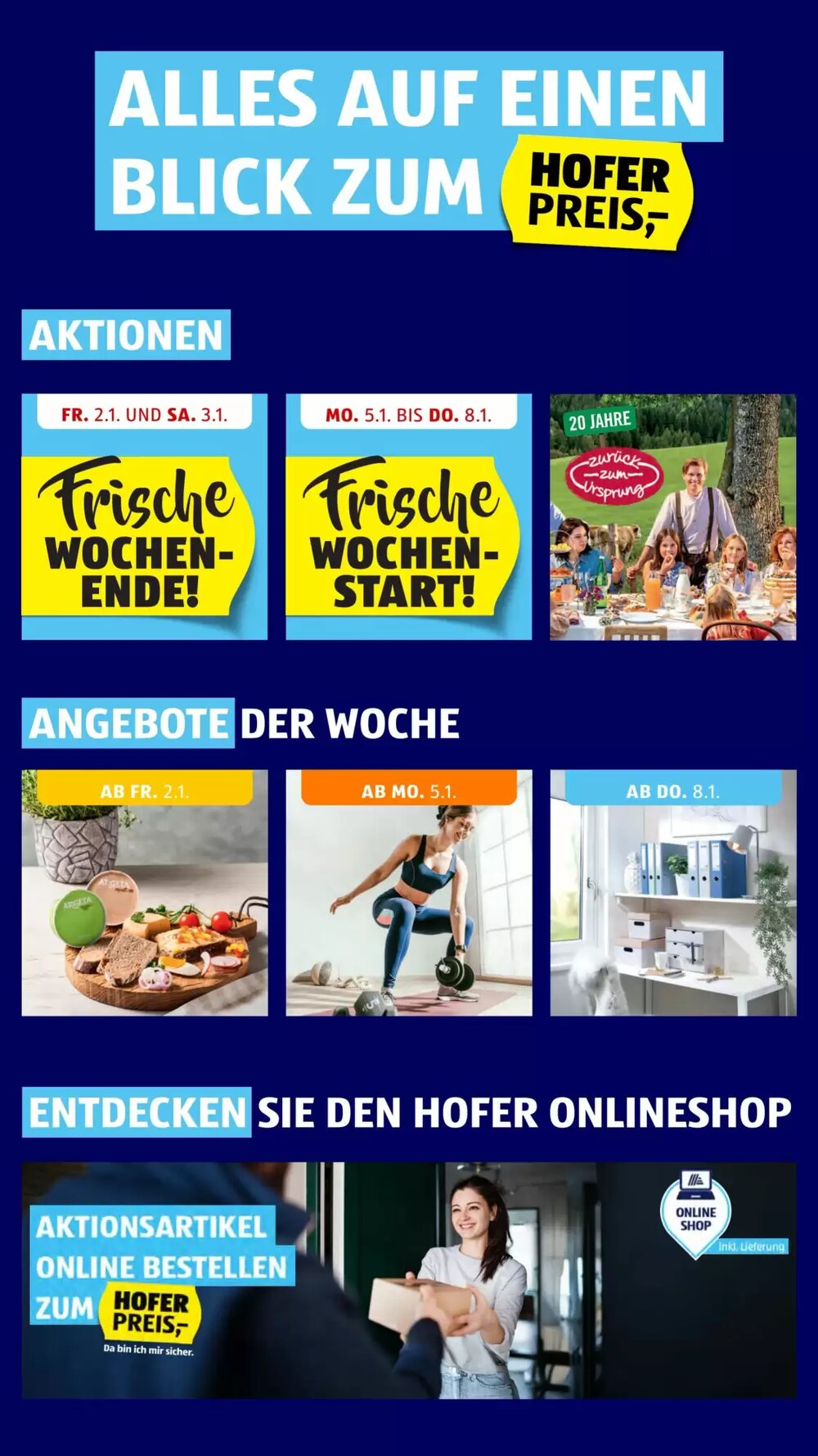 Hofer Flugblatt (ab 02.01.2026) - Angebote und Prospekt - Seite 2