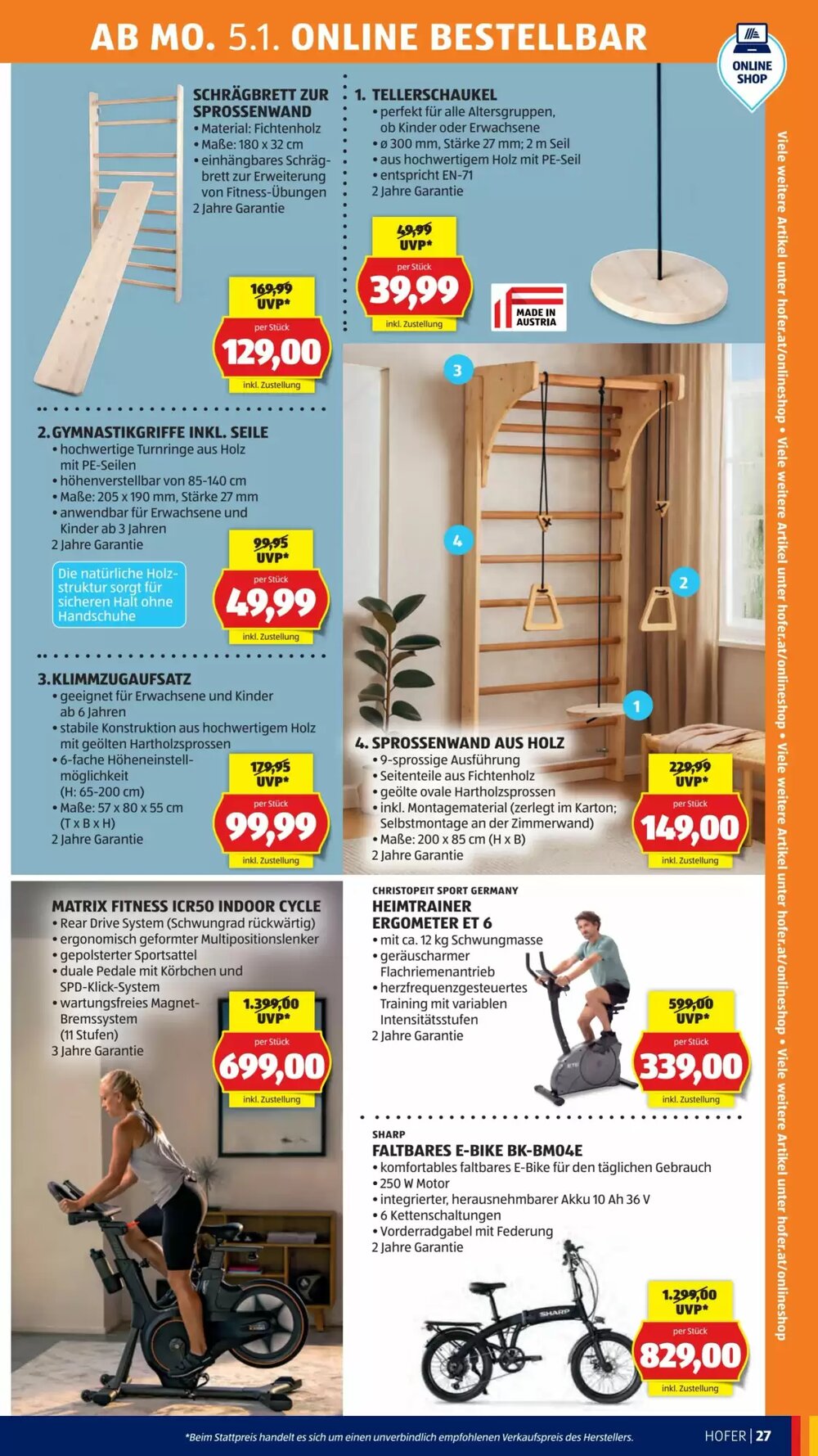 Hofer Flugblatt (ab 02.01.2026) - Angebote und Prospekt - Seite 31