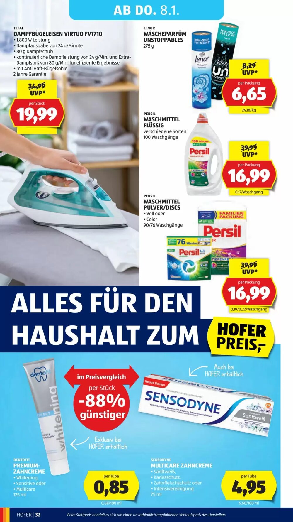 Hofer Flugblatt (ab 02.01.2026) - Angebote und Prospekt - Seite 36