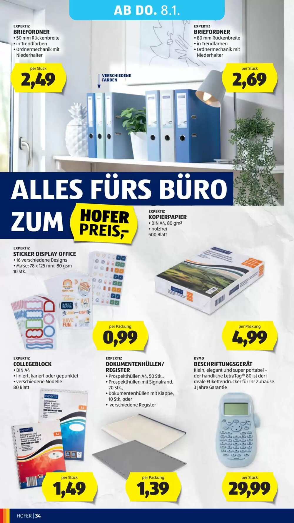 Hofer Flugblatt (ab 02.01.2026) - Angebote und Prospekt - Seite 38