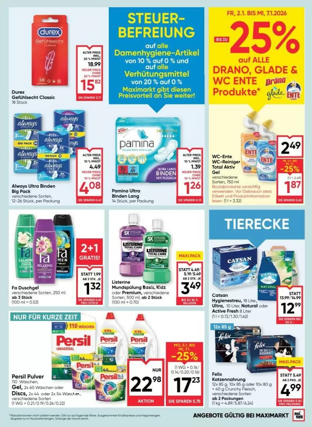 Maximarkt Flugblatt (ab 02.01.2026) - Angebote und Prospekt - Seite 17