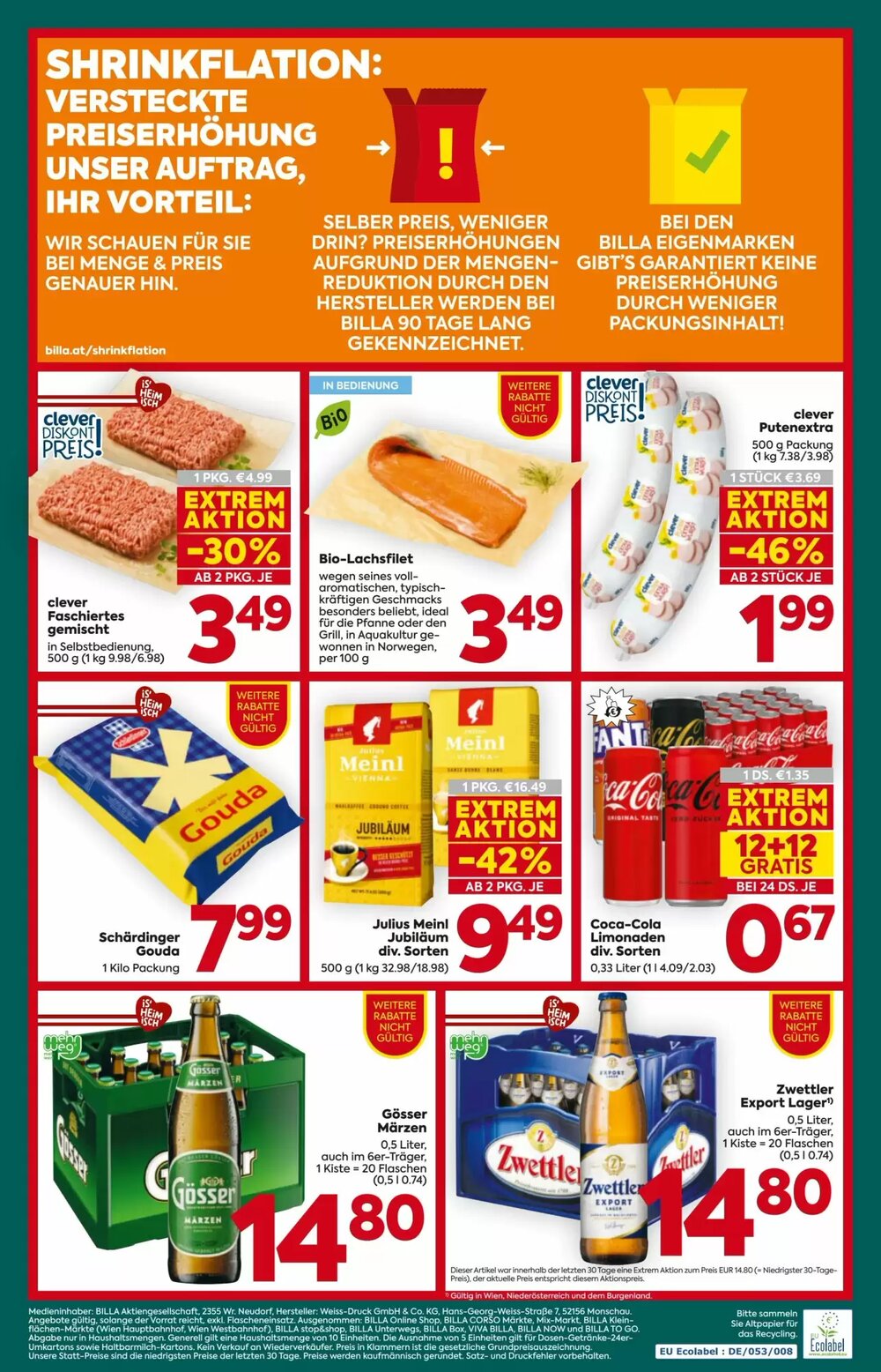 Billa Flugblatt (ab 02.01.2026) - Angebote und Prospekt - Seite 19