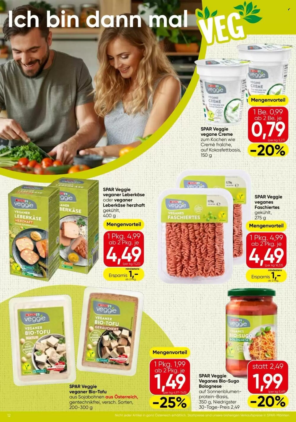 Spar Flugblatt (ab 02.01.2026) - Angebote und Prospekt - Seite 12