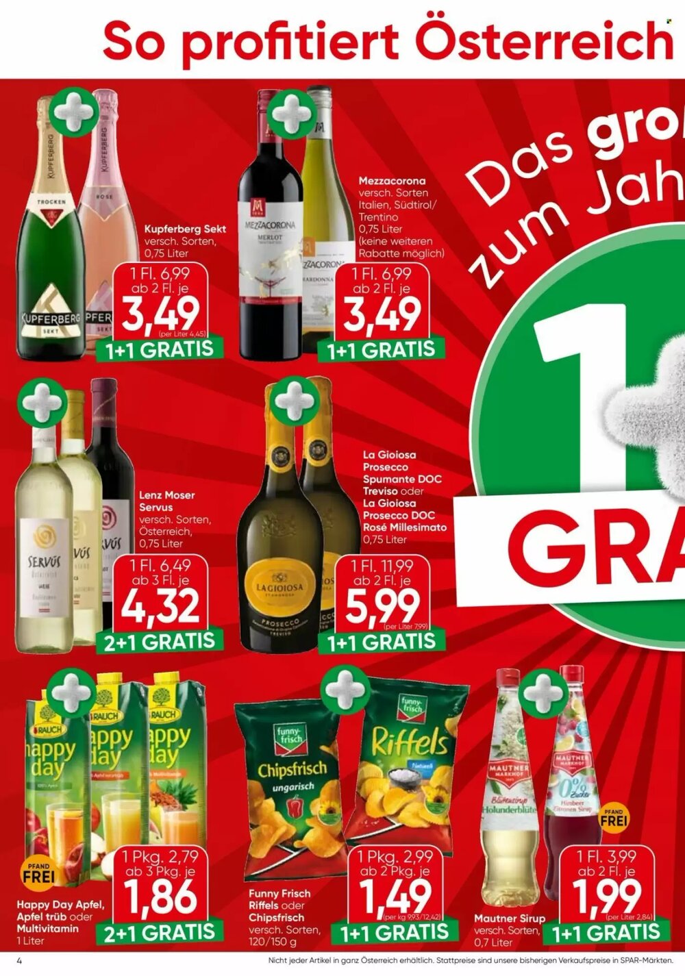 Spar Flugblatt (ab 02.01.2026) - Angebote und Prospekt - Seite 4