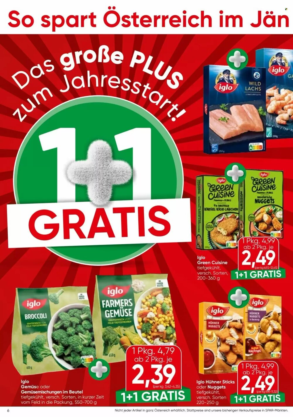 Spar Flugblatt (ab 02.01.2026) - Angebote und Prospekt - Seite 6