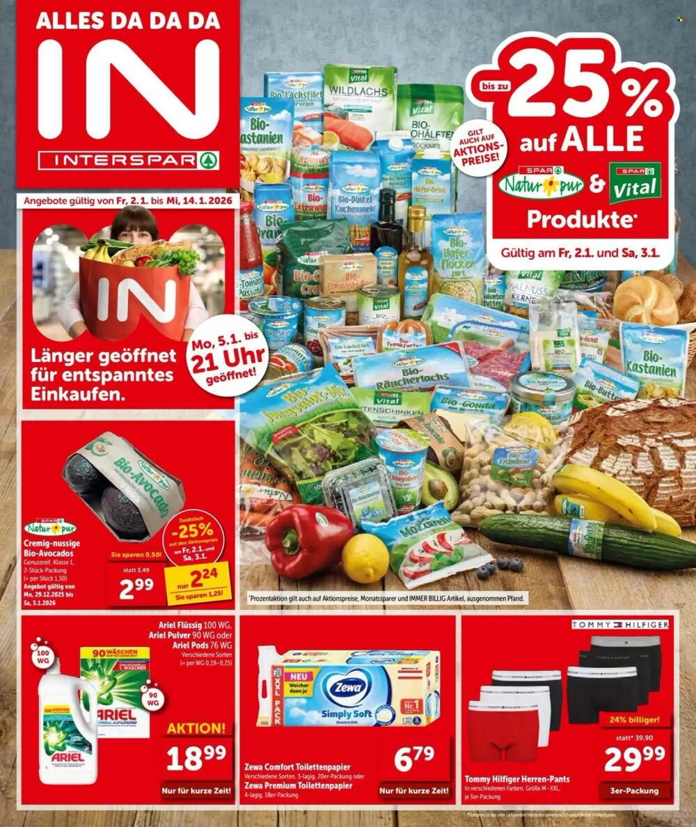 Interspar Flugblatt (ab 02.01.2026) - Angebote und Prospekt - Seite 1