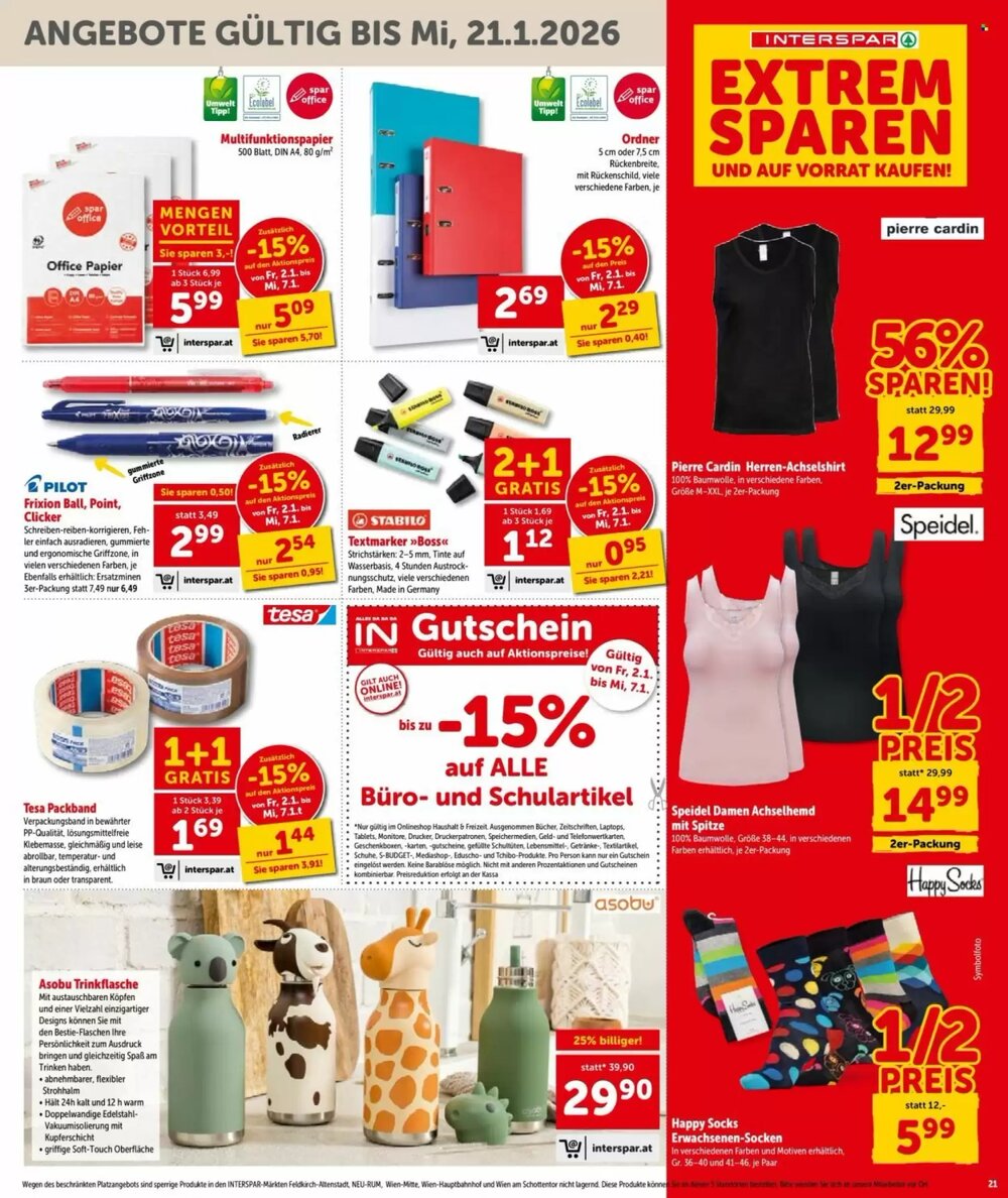 Interspar Flugblatt (ab 02.01.2026) - Angebote und Prospekt - Seite 21