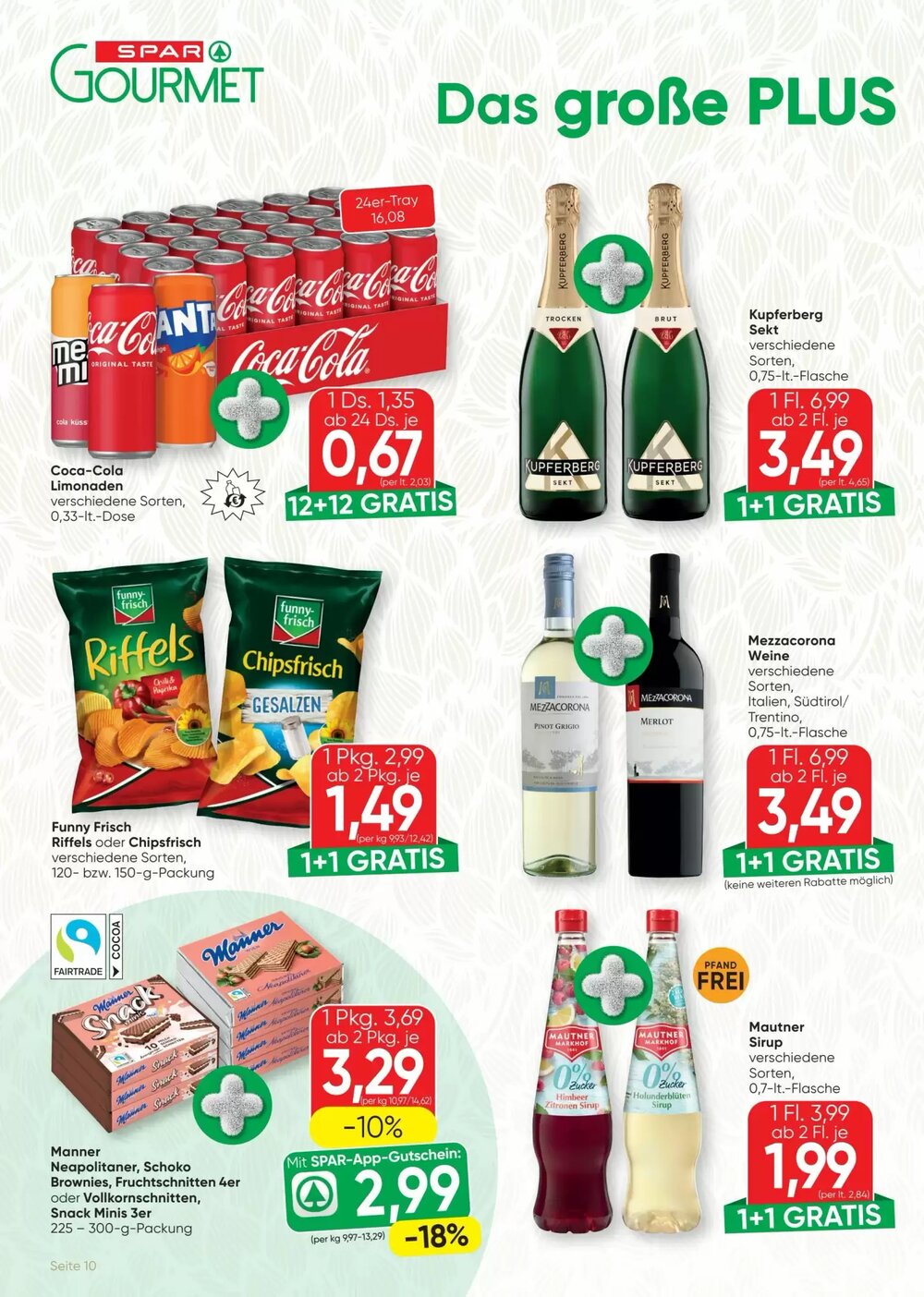 SPAR Gourmet Flugblatt (ab 02.01.2026) - Angebote und Prospekt - Seite 10