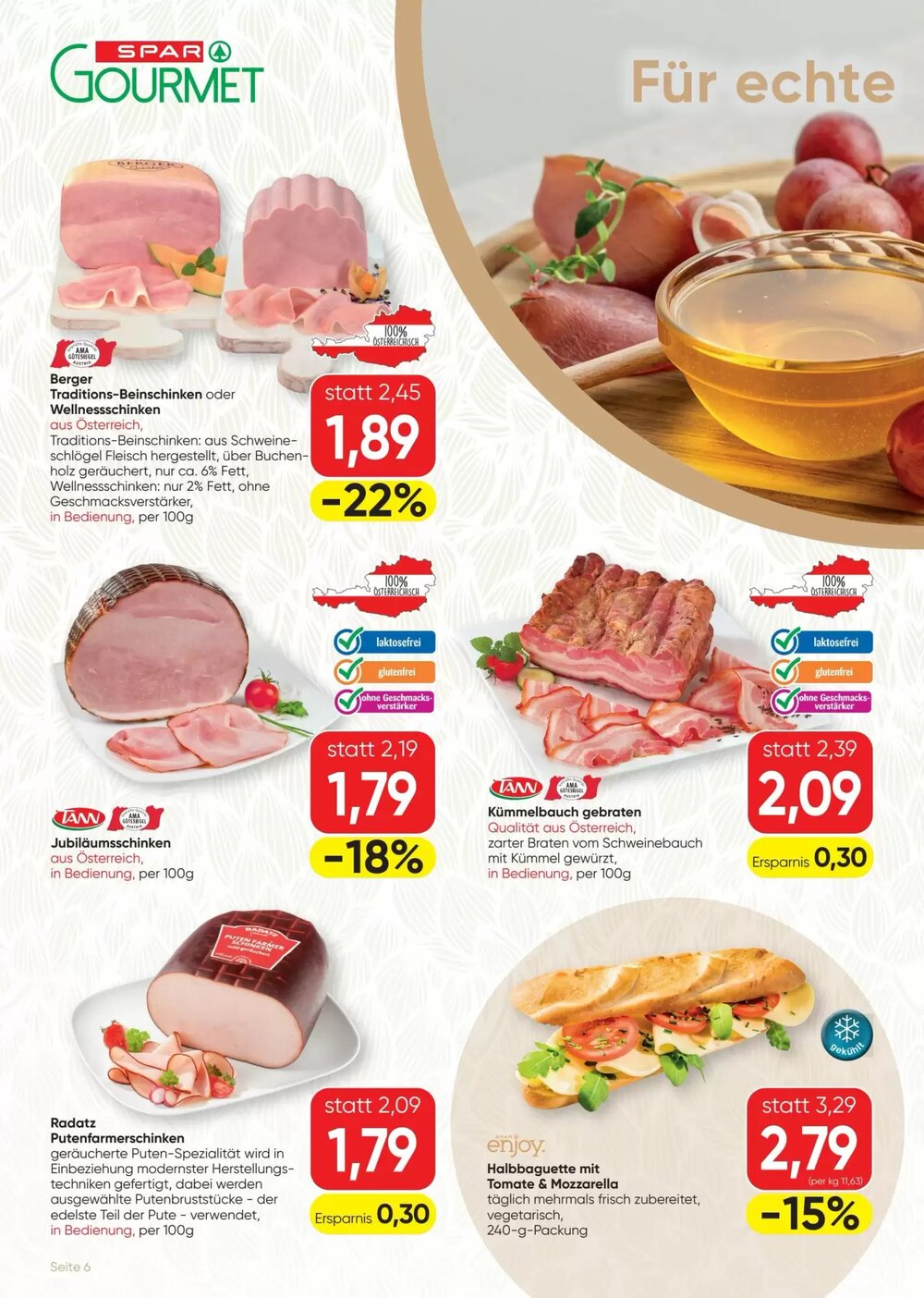 SPAR Gourmet Flugblatt (ab 02.01.2026) - Angebote und Prospekt - Seite 6