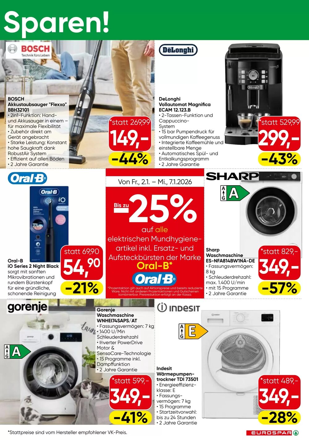 Eurospar Flugblatt (ab 02.01.2026) - Angebote und Prospekt - Seite 3