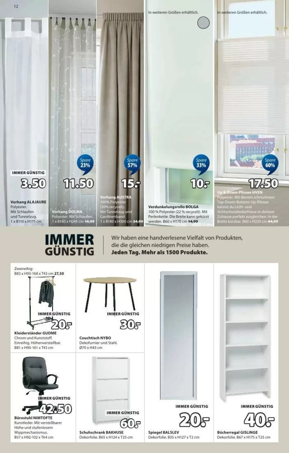 JYSK Flugblatt (ab 02.01.2026) - Angebote und Prospekt - Seite 12