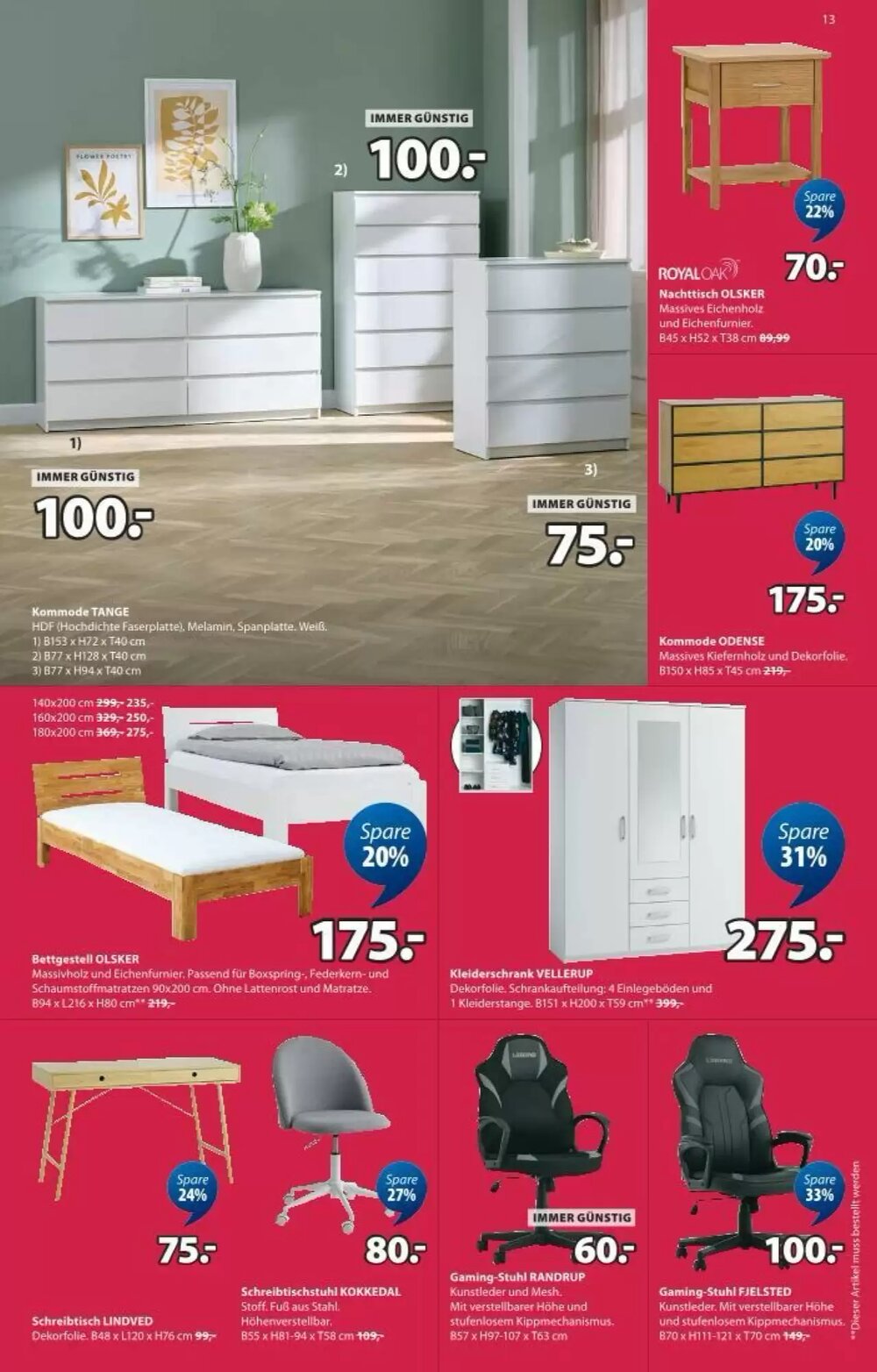 JYSK Flugblatt (ab 02.01.2026) - Angebote und Prospekt - Seite 13