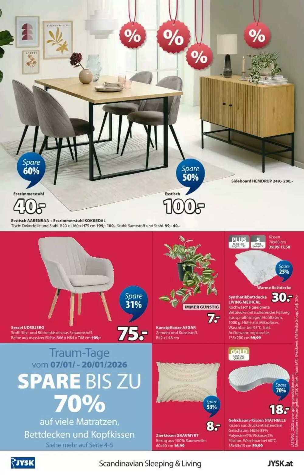 JYSK Flugblatt (ab 02.01.2026) - Angebote und Prospekt - Seite 16
