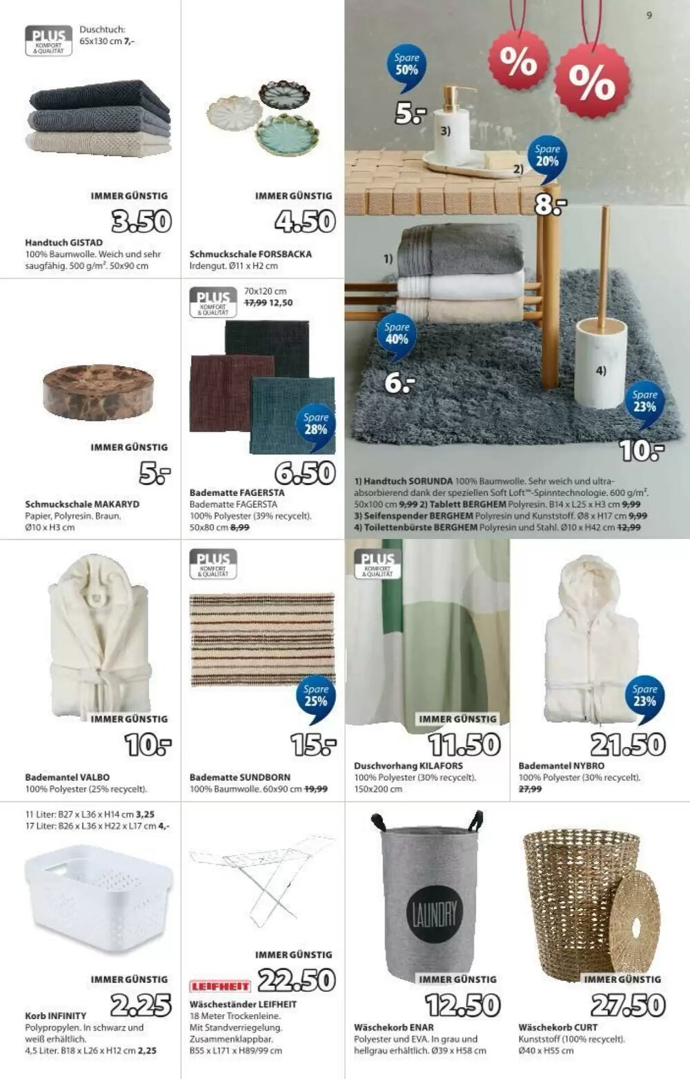 JYSK Flugblatt (ab 02.01.2026) - Angebote und Prospekt - Seite 9